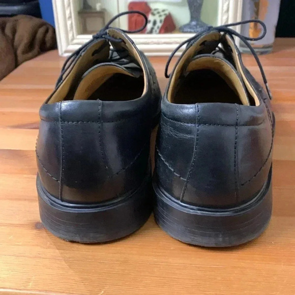 Rockport Men’s Dress Shoe  Black Leather 13W - Picture 5 of 9